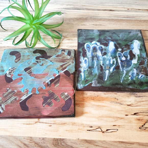 Terracotta Art Plaques / Trivets